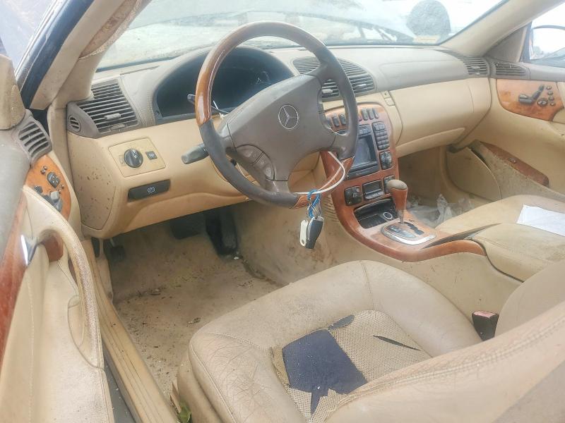 2002 Mercedes-benz Cl მანქანა იყიდება აუქციონზე, vin: WDBPJ75J62A019735, აუქციონის ნომერი: 57682116
