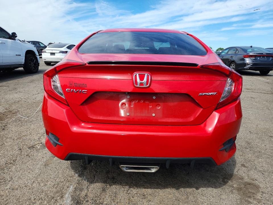 Продаж на аукціоні авто 2019 Honda Civic, vin: 2HGFC2F81KH598500, номер лоту: 58042396