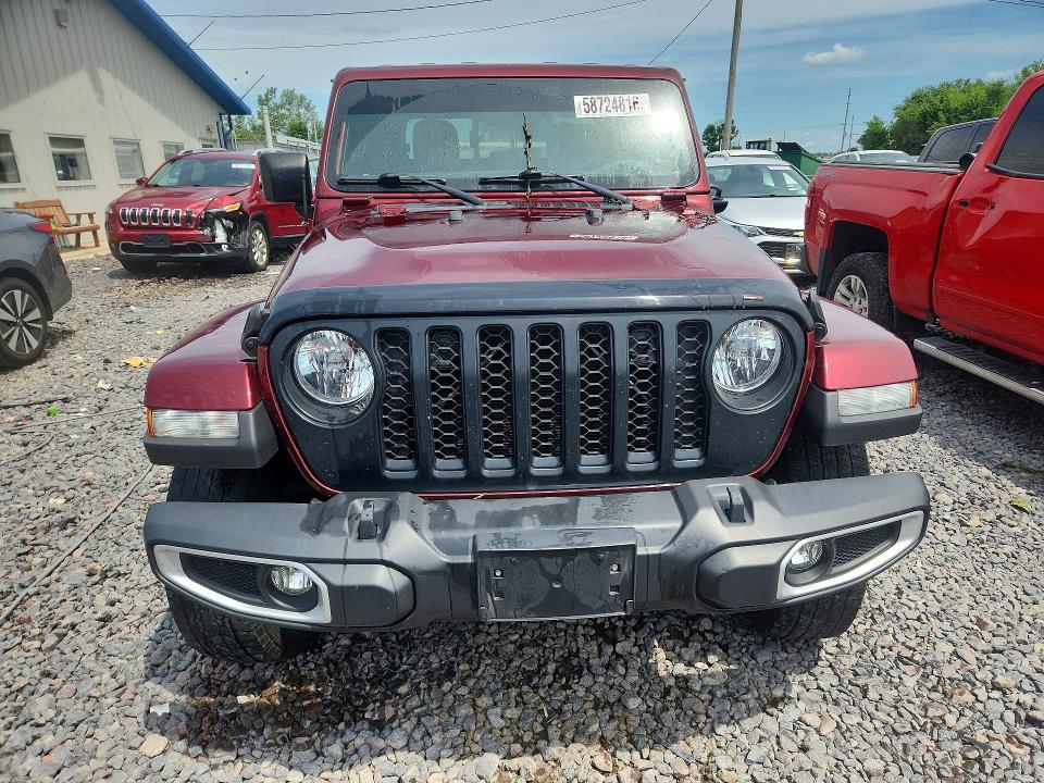 Aukcja sprzedaży 2022 Jeep Gladiator, vin: 1C6HJTFG5NL123294, numer aukcji: 58724816