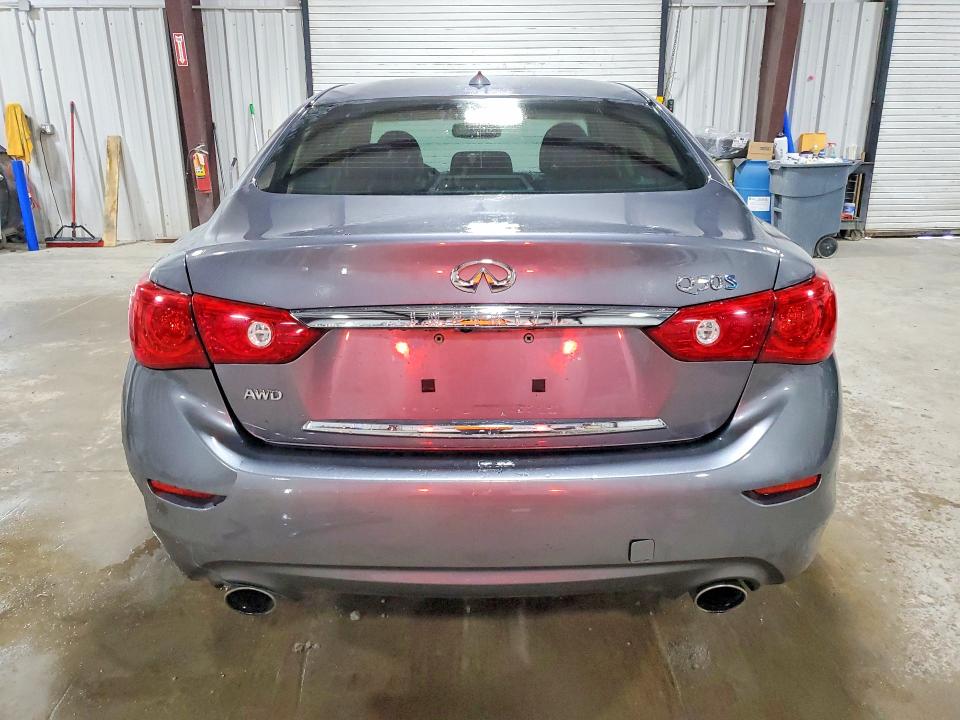 58621556 :رقم المزاد ، JN1AV7AR3EM702019 vin ، 2014 Infiniti Q50 Hybrid مزاد بيع