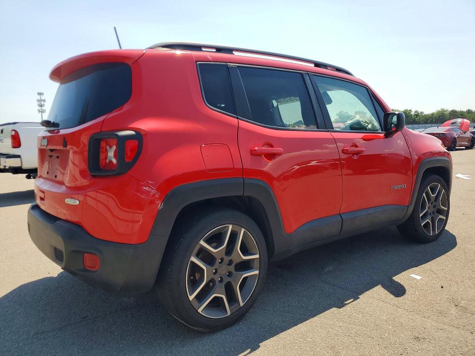 2020 Jeep Renegade მანქანა იყიდება აუქციონზე, vin: ZACNJABBXLPL51355, აუქციონის ნომერი: 57872976