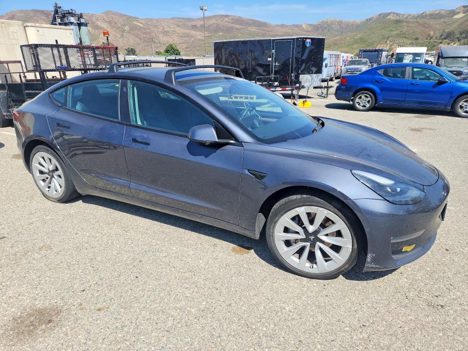 Продажа на аукционе авто 2022 Tesla Model 3, vin: 5YJ3E1EB6NF166515, номер лота: 55187306