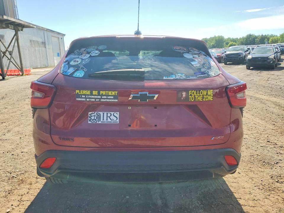 58661246 :رقم المزاد ، KL77LGE27RC025110 vin ، 2024 Chevrolet Trax مزاد بيع