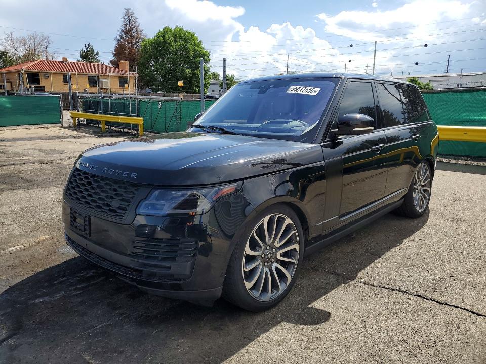Продажа на аукционе авто 2018 Land Rover Range Rover, vin: SALGR2RV9JA383844, номер лота: 55817556