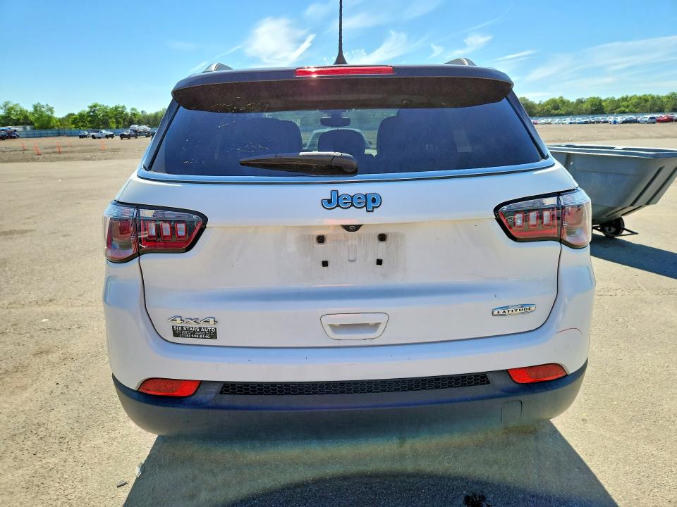 2018 Jeep Compass მანქანა იყიდება აუქციონზე, vin: 3C4NJDBB5JT178421, აუქციონის ნომერი: 57191906