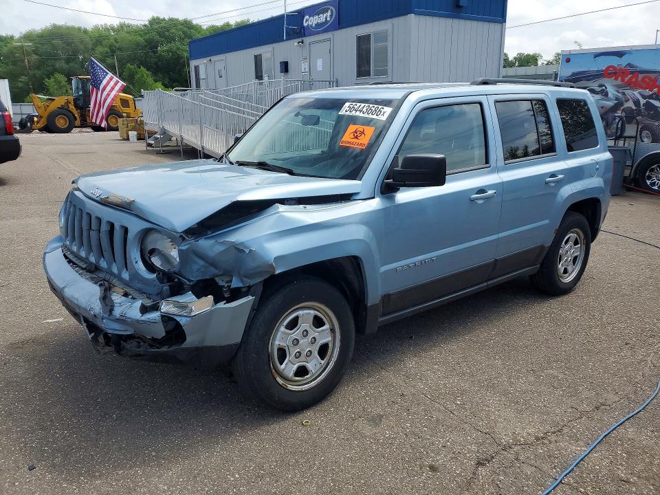 56443686 :رقم المزاد ، 1C4NJRBB5ED550882 vin ، 2014 Jeep Patriot مزاد بيع