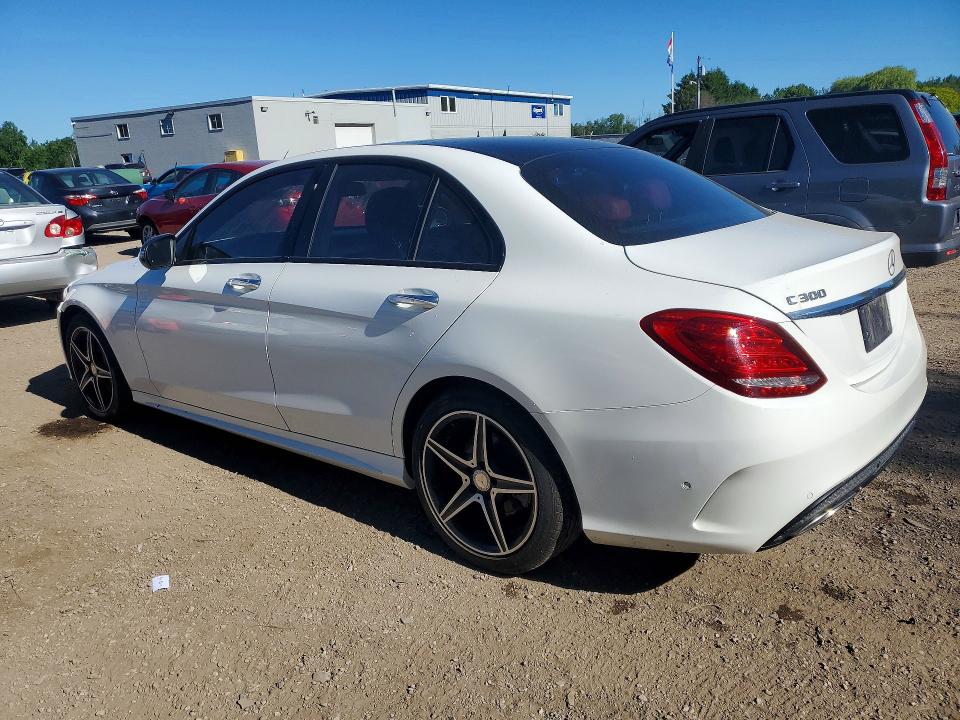 58442636 :رقم المزاد ، 55SWF4KB5HU185026 vin ، 2017 Mercedes-benz C مزاد بيع