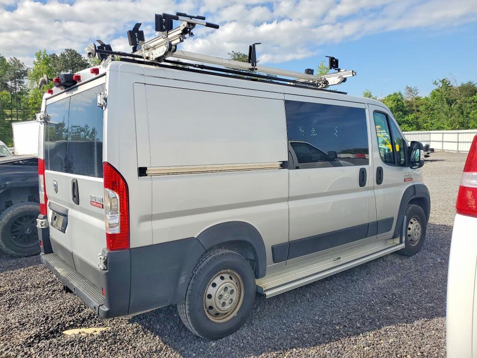 55555036 :رقم المزاد ، 3C6TRVAG2KE543914 vin ، 2019 Ram Promaster 1500 مزاد بيع