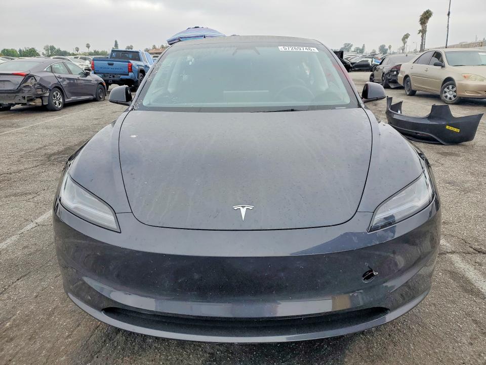 2025 Tesla Model 3 მანქანა იყიდება აუქციონზე, vin: 5YJ3E1EA6SF080057, აუქციონის ნომერი: 57269746