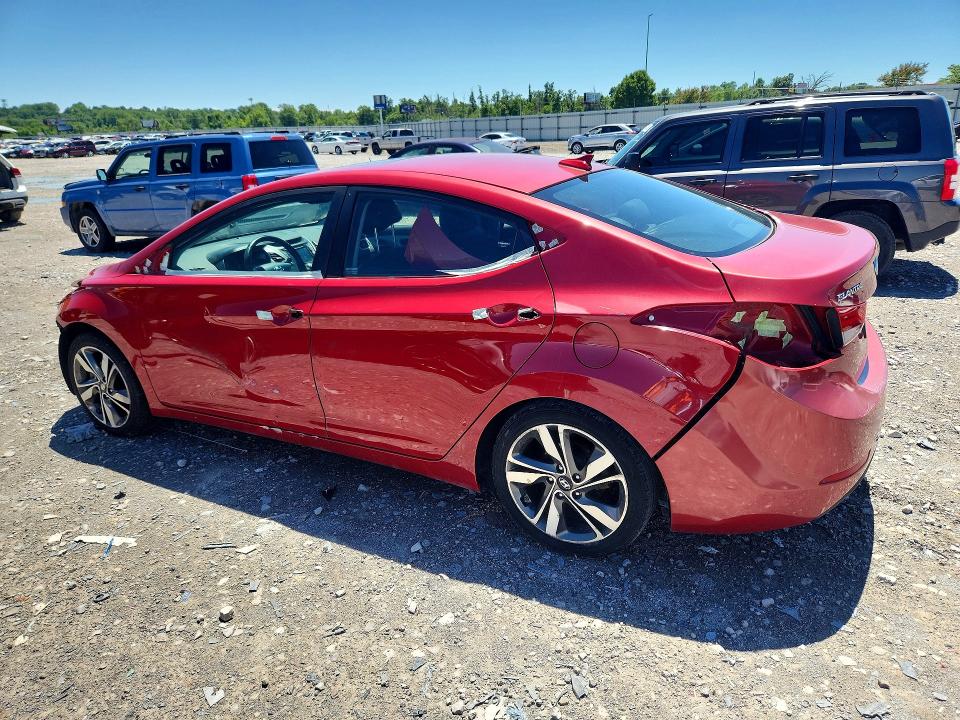 2014 Hyundai Elantra მანქანა იყიდება აუქციონზე, vin: KMHDH4AE1EU072638, აუქციონის ნომერი: 57024776