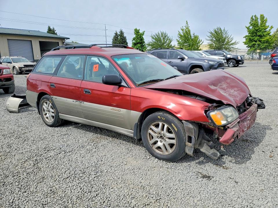 Продажа на аукционе авто 2002 Subaru Legacy, vin: 4S3BH675227604696, номер лота: 58440016