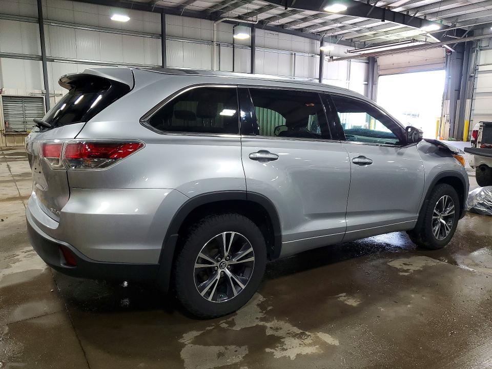 2016 Toyota Highlander მანქანა იყიდება აუქციონზე, vin: 5TDJKRFH2GS305748, აუქციონის ნომერი: 56251156