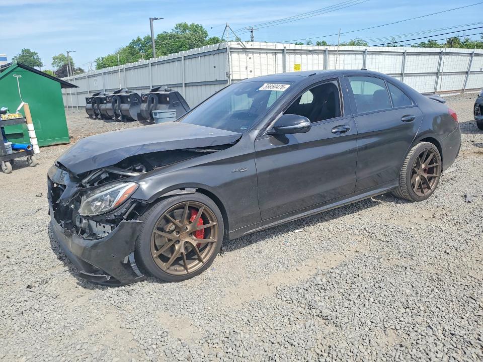 55850476 :رقم المزاد ، 55SWF6EB0GU121126 vin ، 2016 Mercedes-benz C مزاد بيع