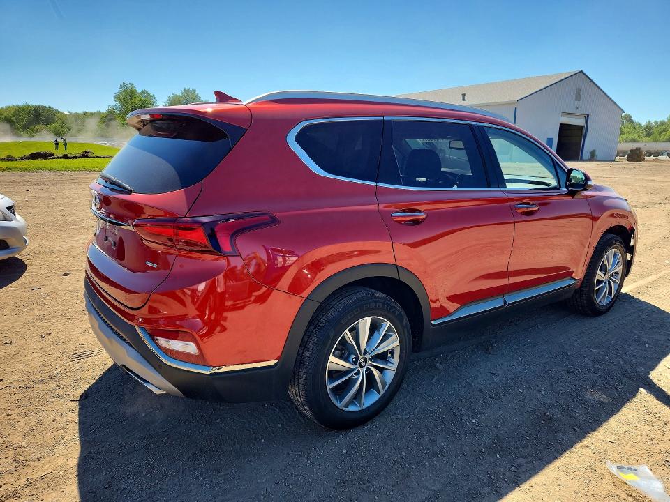 2019 Hyundai Santa Fe მანქანა იყიდება აუქციონზე, vin: 5NMS5CAD6KH085572, აუქციონის ნომერი: 58308076