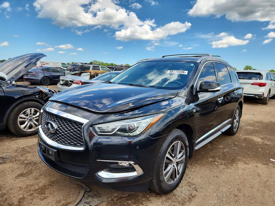2020 Infiniti Qx60 მანქანა იყიდება აუქციონზე, vin: 5N1DL0MM3LC538843, აუქციონის ნომერი: 58115936