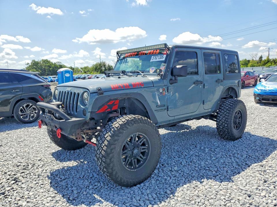 Auction sale of the 2015 Jeep Wrangler Unlimited, vin: 1C4BJWDG6FL726422, lot number: 57621306