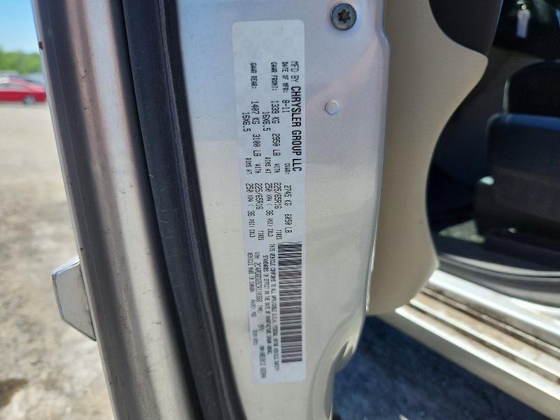 55631206 :رقم المزاد ، 2C4RDGDG5CR110368 vin ، 2012 Dodge Grand Caravan مزاد بيع