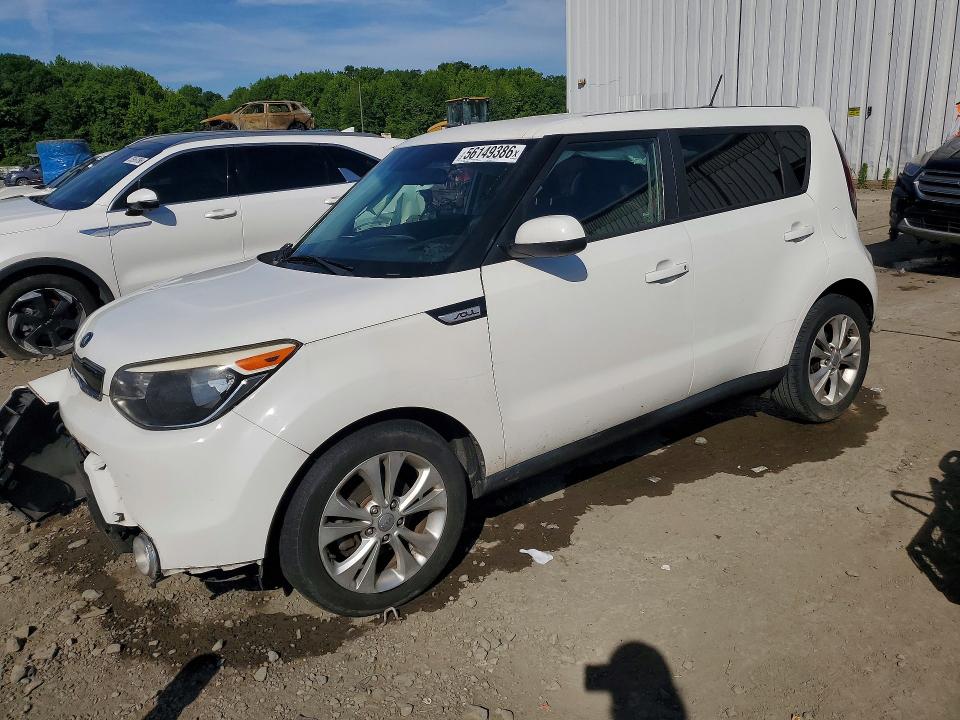 2016 Kia Soul მანქანა იყიდება აუქციონზე, vin: KNDJP3A58G7241107, აუქციონის ნომერი: 56149386