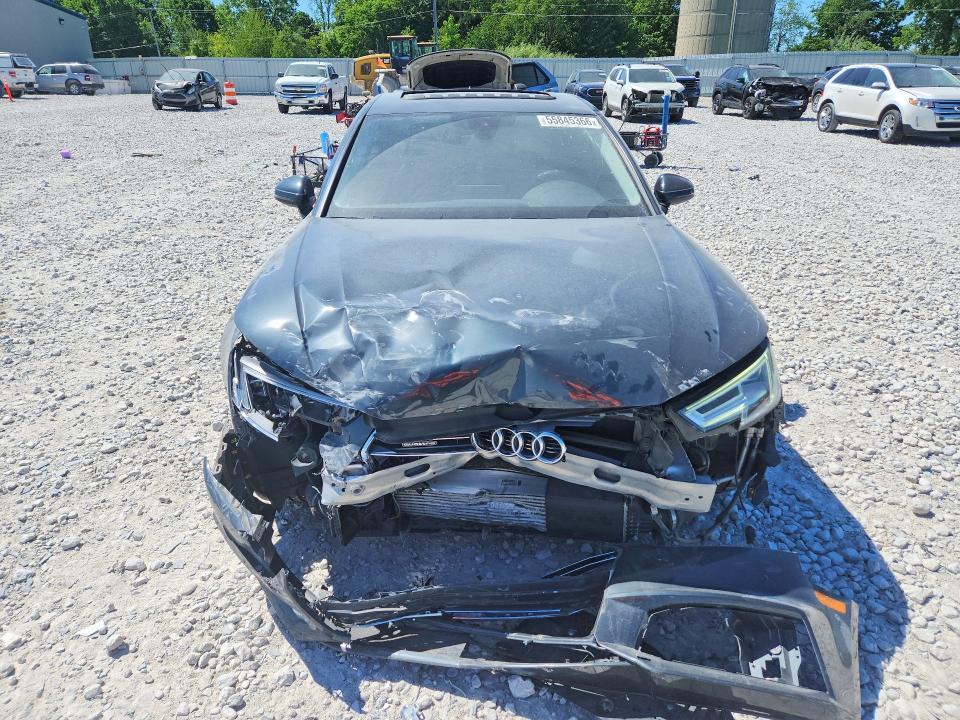 2017 Audi A4 მანქანა იყიდება აუქციონზე, vin: WAUENBF42HN030030, აუქციონის ნომერი: 55845366