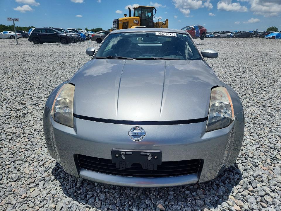 2004 Nissan 350z მანქანა იყიდება აუქციონზე, vin: JN1AZ34E64T053035, აუქციონის ნომერი: 58213176