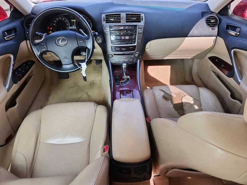 Aukcja sprzedaży 2007 Lexus Is, vin: JTHBK262572028185, numer aukcji: 55651496