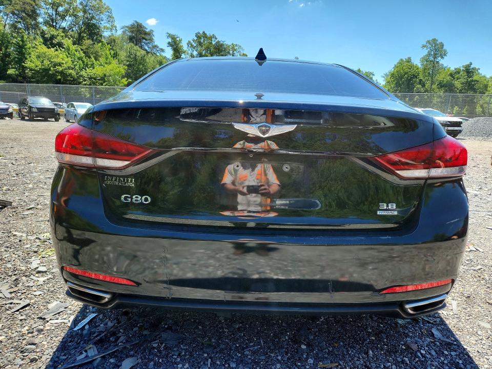 Auction sale of the 2017 Genesis G80, vin: KMHGN4JE7HU172205, lot number: 58108536