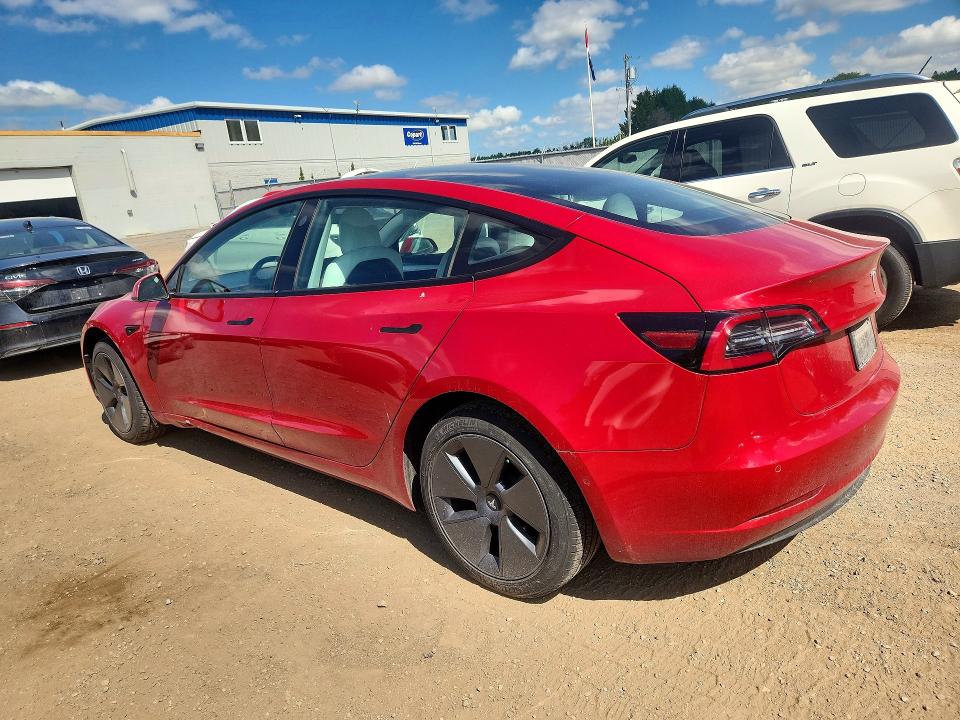 Продажа на аукционе авто 2022 Tesla Model 3, vin: 5YJ3E1EBXNF102834, номер лота: 56229916