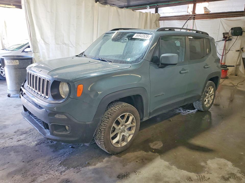 Продажа на аукционе авто 2018 Jeep Renegade, vin: ZACCJBBBXJPH38968, номер лота: 56943526