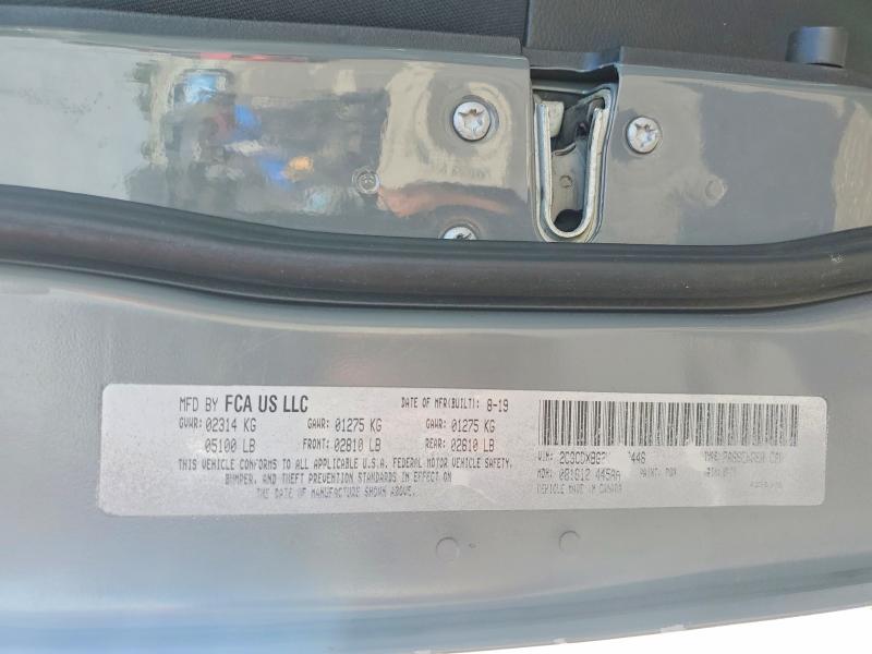 Aukcja sprzedaży 2019 Dodge Charger, vin: 2C3CDXBG2KH707446, numer aukcji: 55728896