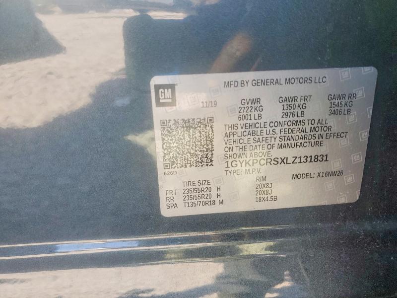 Aukcja sprzedaży 2020 Cadillac Xt6, vin: 1GYKPCRSXLZ131831, numer aukcji: 56039176