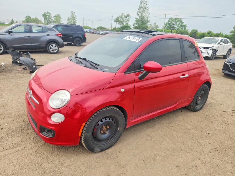 Aukcja sprzedaży 2012 Fiat 500, vin: 3C3CFFBR4CT107901, numer aukcji: 56283436