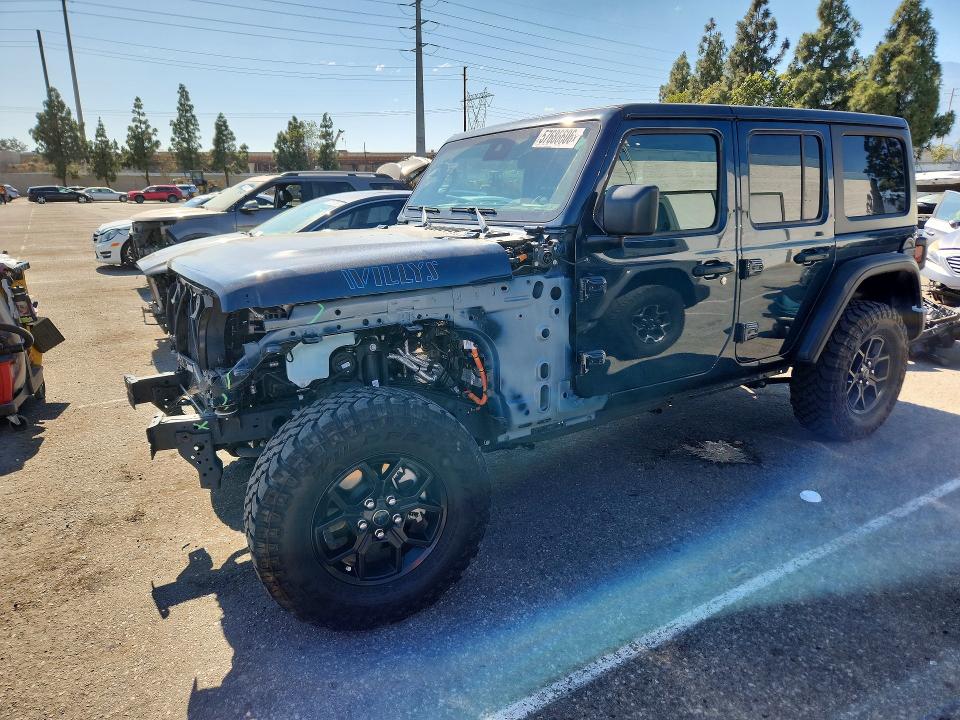 Auction sale of the 2025 Jeep Wrangler, vin: 1C4RJXN68SW534096, lot number: 57686606