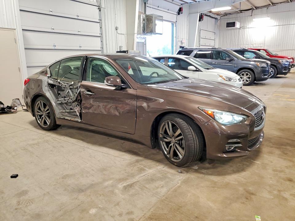 Продажа на аукционе авто 2014 Infiniti Q50, vin: JN1BV7AR2EM702971, номер лота: 55506426
