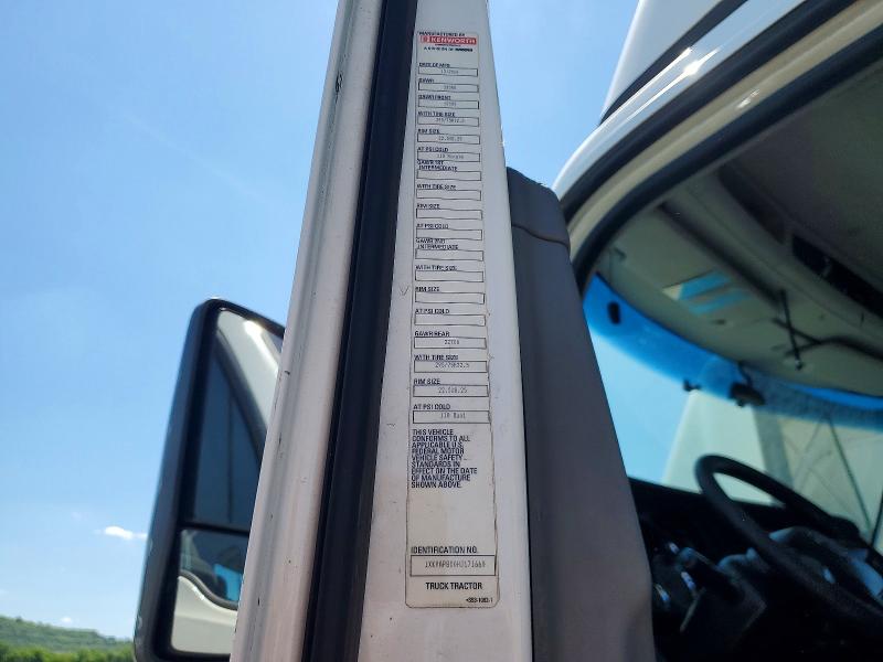 Продаж на аукціоні авто 2017 Kenworth Construction, vin: 1XKYAP8X0HJ171660, номер лоту: 54427816