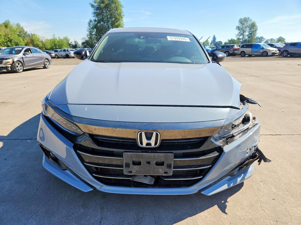 Продажа на аукционе авто 2021 Honda Accord, vin: 1HGCV2F34MA013895, номер лота: 57393946