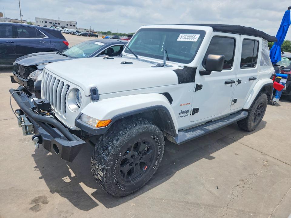 Продажа на аукционе авто 2020 Jeep Wrangler Unlimited, vin: 1C4HJXENXLW148851, номер лота: 57930066