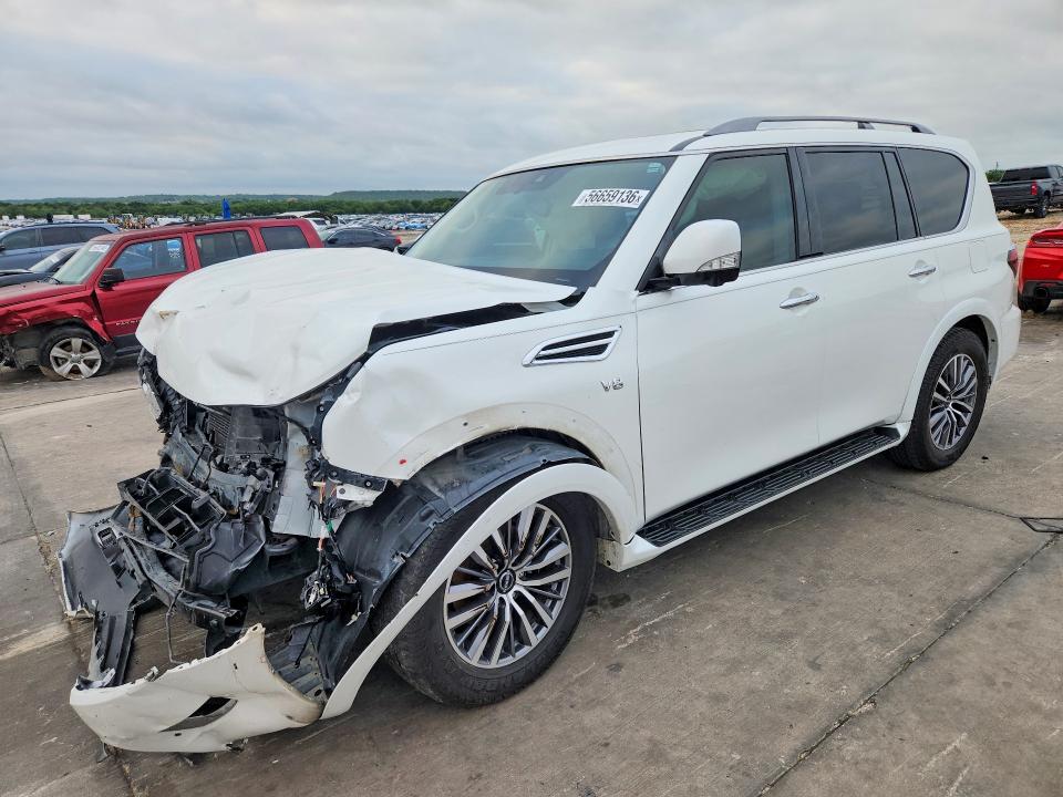 2022 Nissan Armada მანქანა იყიდება აუქციონზე, vin: JN8AY2BC6N9160147, აუქციონის ნომერი: 56659136