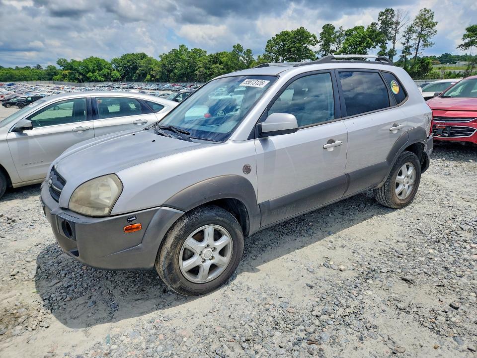 2005 Hyundai Tucson მანქანა იყიდება აუქციონზე, vin: KM8JN12D05U131307, აუქციონის ნომერი: 55613126