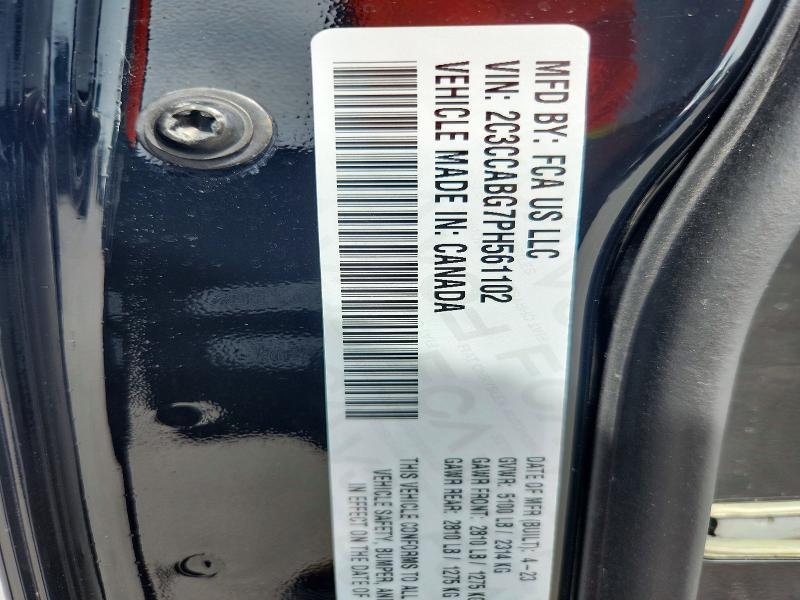 Продаж на аукціоні авто 2023 Chrysler 300, vin: 2C3CCABG7PH561102, номер лоту: 55308156