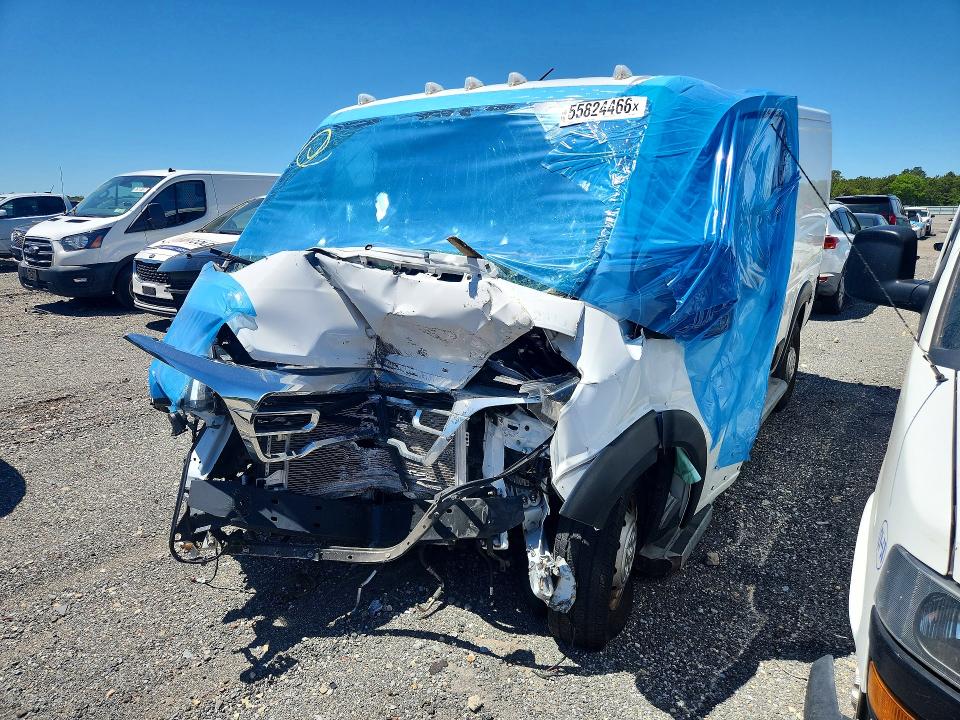55824466 :رقم المزاد ، 3C6LRVVG1PE550872 vin ، 2023 Ram Promaster 2500 مزاد بيع