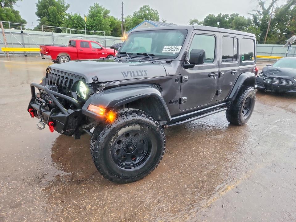Aukcja sprzedaży 2021 Jeep Wrangler Unlimited, vin: 1C4HJXDNXMW664887, numer aukcji: 57600326