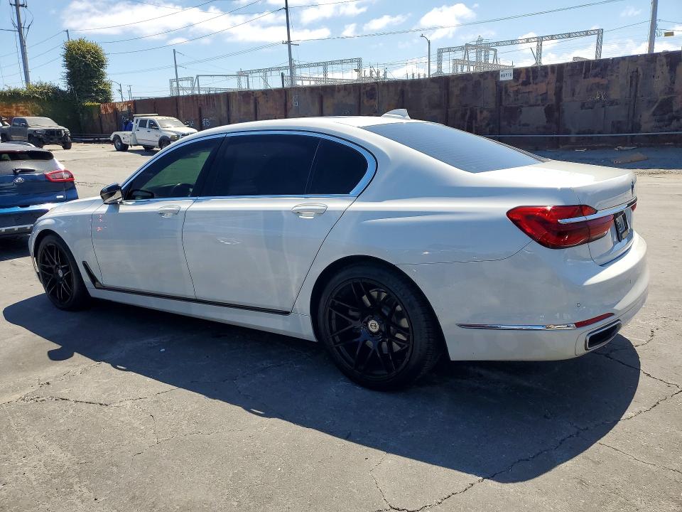 2019 Bmw 740 მანქანა იყიდება აუქციონზე, vin: WBA7E2C55KB217759, აუქციონის ნომერი: 58393006