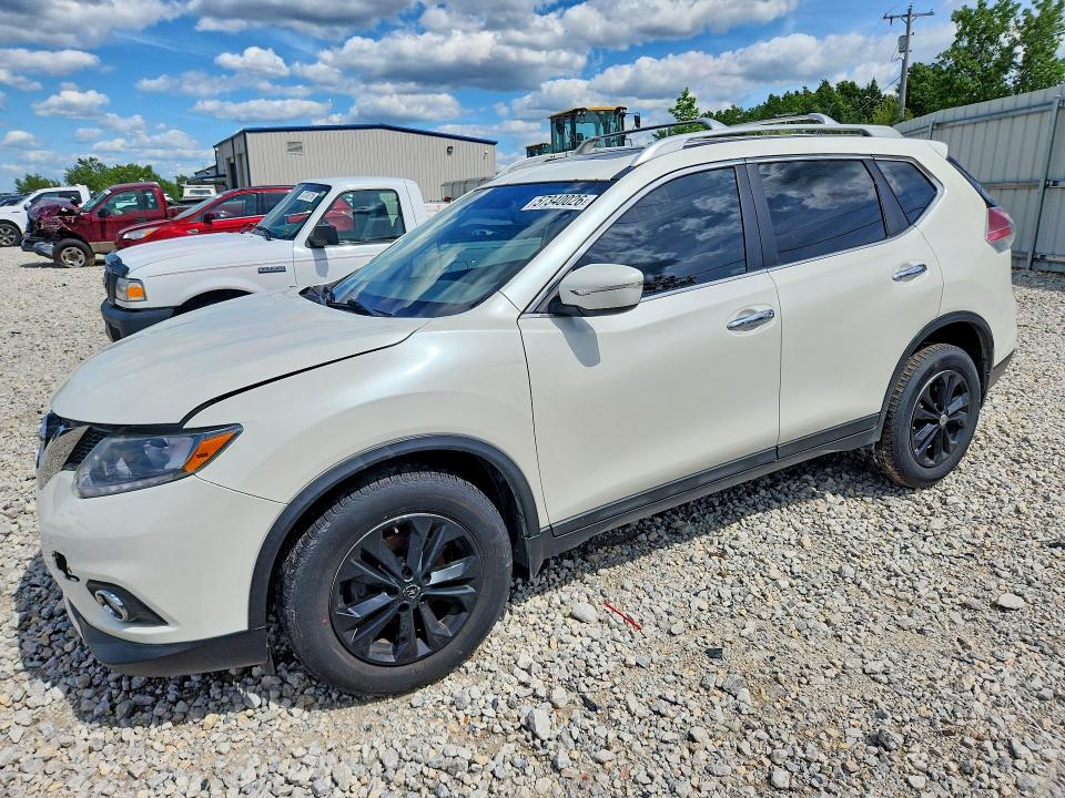 Aukcja sprzedaży 2015 Nissan Rogue, vin: 5N1AT2MV2FC764058, numer aukcji: 57340026