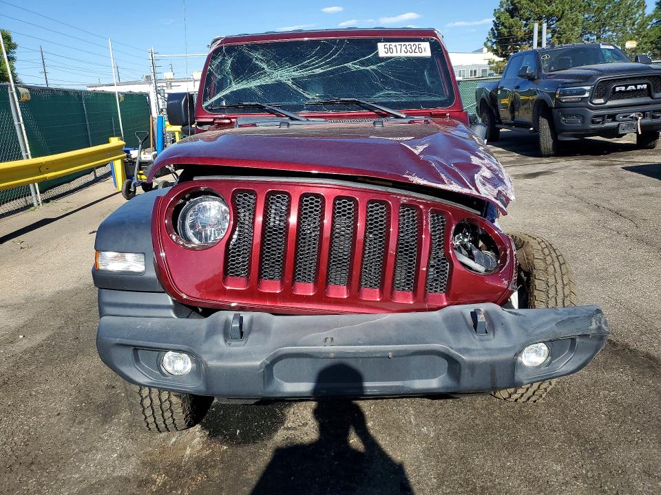 2021 Jeep Wrangler მანქანა იყიდება აუქციონზე, vin: 1C4GJXAN3MW575078, აუქციონის ნომერი: 56173326