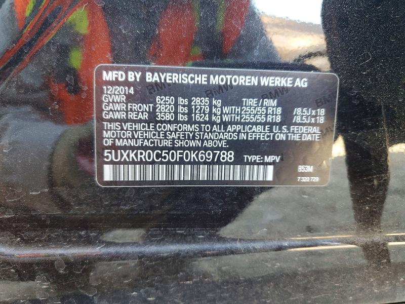 Продажа на аукционе авто 2015 Bmw X5, vin: 5UXKR0C50F0K69788, номер лота: 57957376