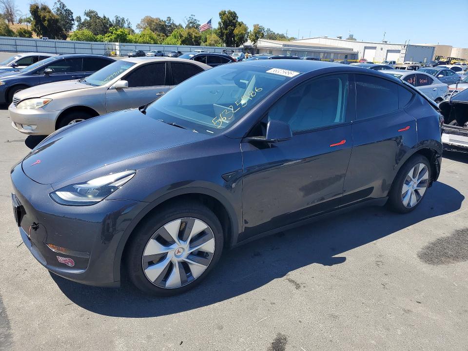 2024 Tesla Model Y მანქანა იყიდება აუქციონზე, vin: 7SAYGDED6RF097322, აუქციონის ნომერი: 56325986