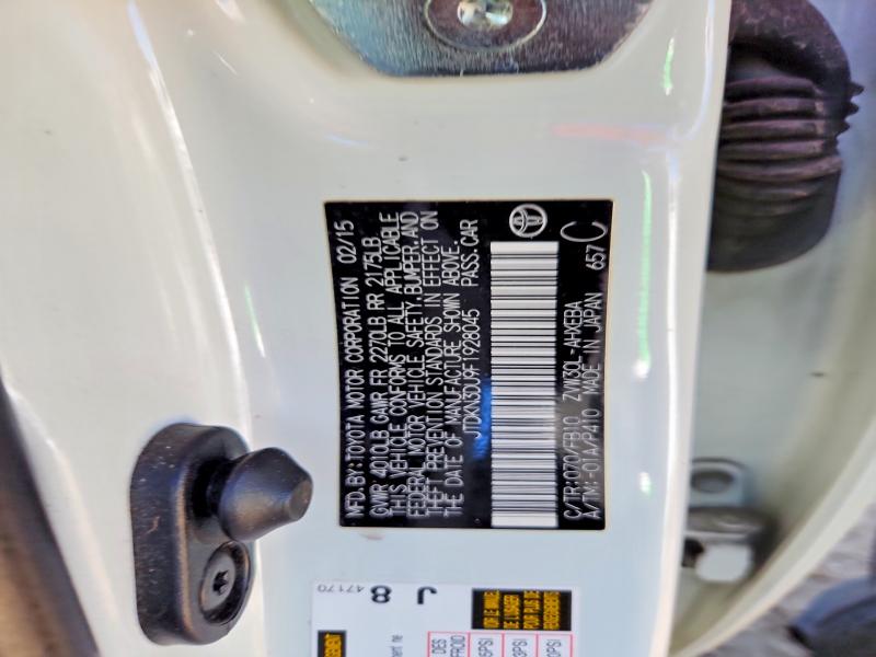 Продажа на аукционе авто 2015 Toyota Prius, vin: JTDKN3DU9F1928045, номер лота: 55212376