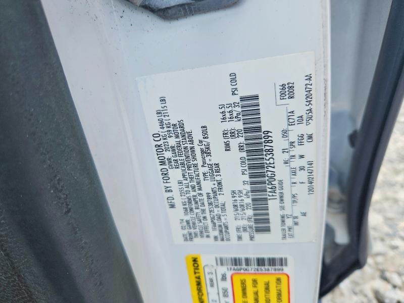 2014 Ford Fusion მანქანა იყიდება აუქციონზე, vin: 1FA6P0G72E5387899, აუქციონის ნომერი: 57409996