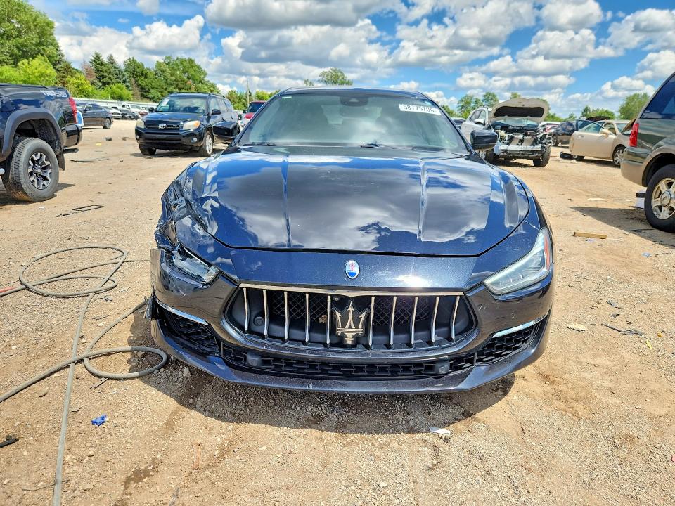 2018 Maserati Ghibli მანქანა იყიდება აუქციონზე, vin: ZAM57YTL0J1293296, აუქციონის ნომერი: 58775706