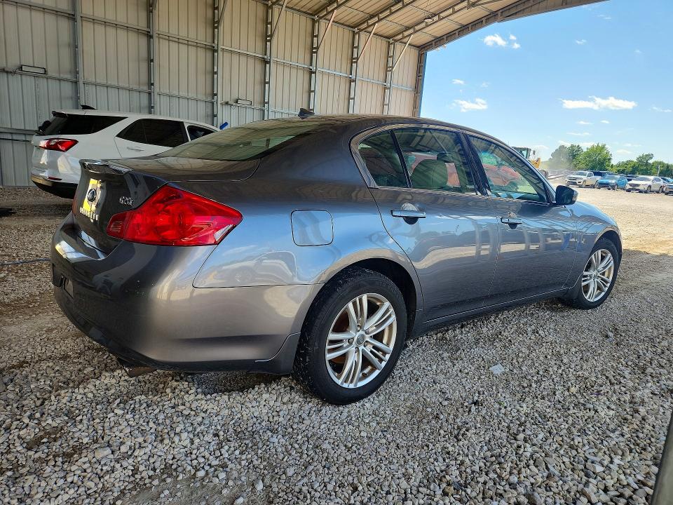 2011 Infiniti G25 Sedan მანქანა იყიდება აუქციონზე, vin: JN1DV6AR6BM653773, აუქციონის ნომერი: 56862146